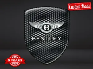 Bentley Adesivi Logo Stampati Pro Max Durevoli Chic